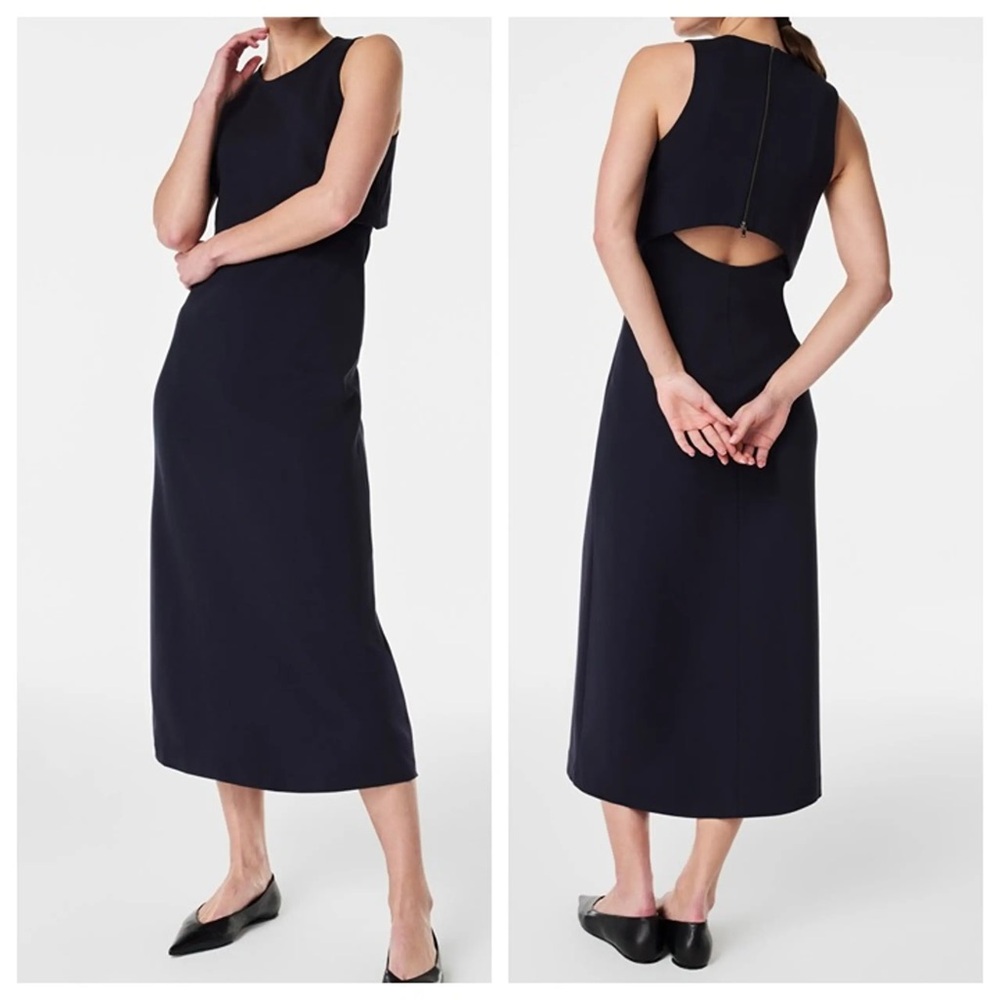 SPANX Ponte Fitted Midi Dress - Picture 9 of 9